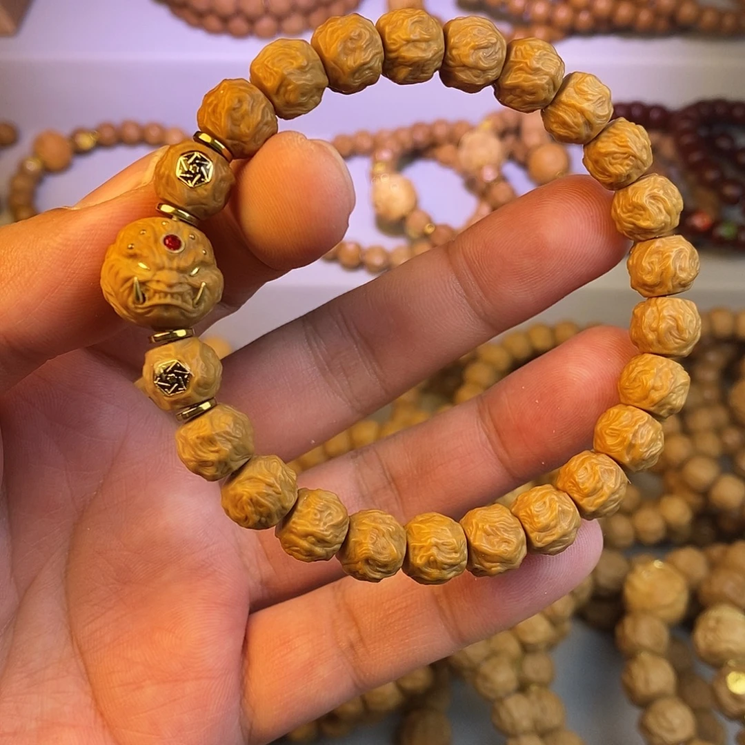 猴头核桃手串全品小龙蛇 九目恶僧