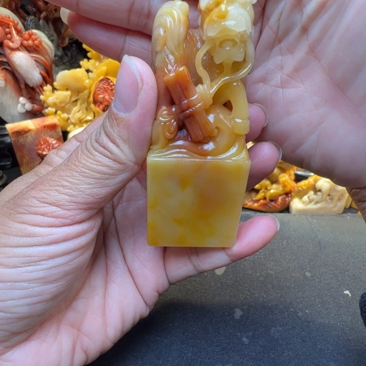 开***心寿山石寿山石芙蓉石
