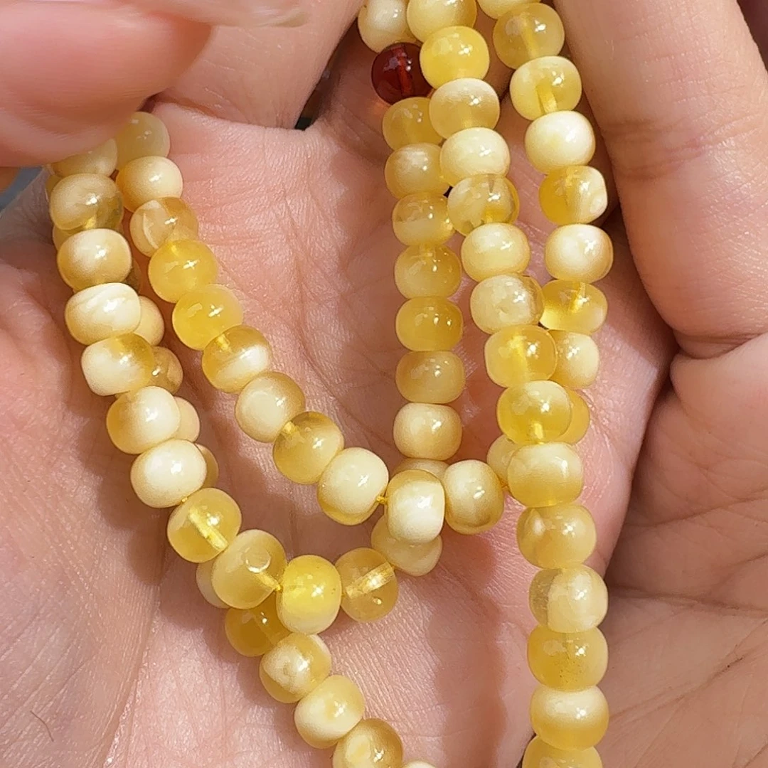 ****来琥珀未镶嵌裸石我