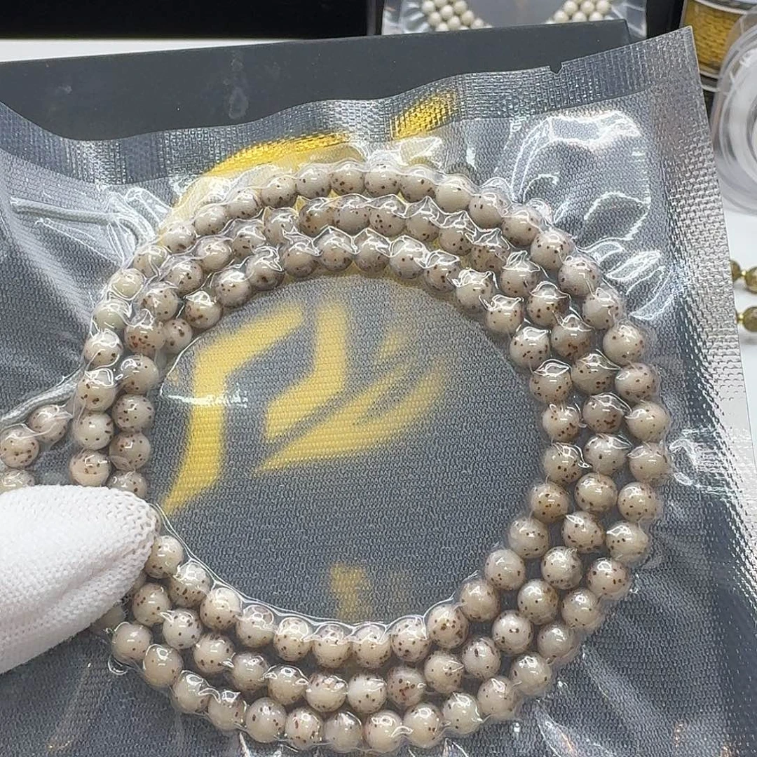 吊坠星月菩提119一物一图粉果冻针尖星6圆108