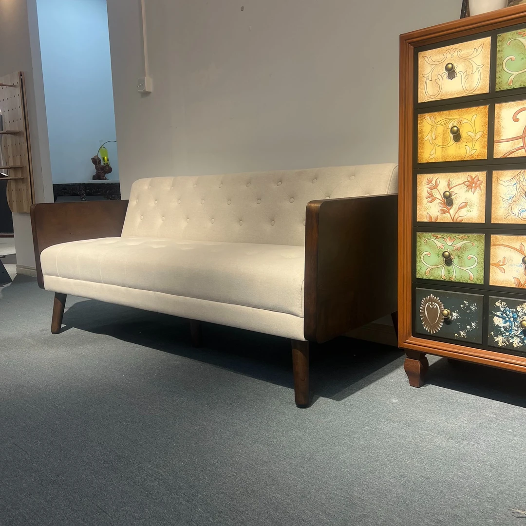 办公沙发家用客厅茶几组合布艺商务接待洽谈会客北欧简约小户型