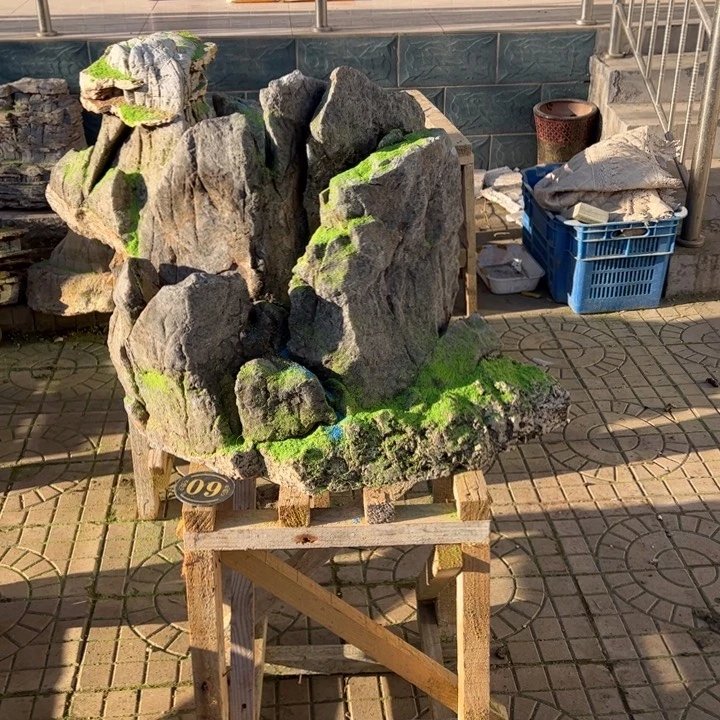 石材石摆件一石成景