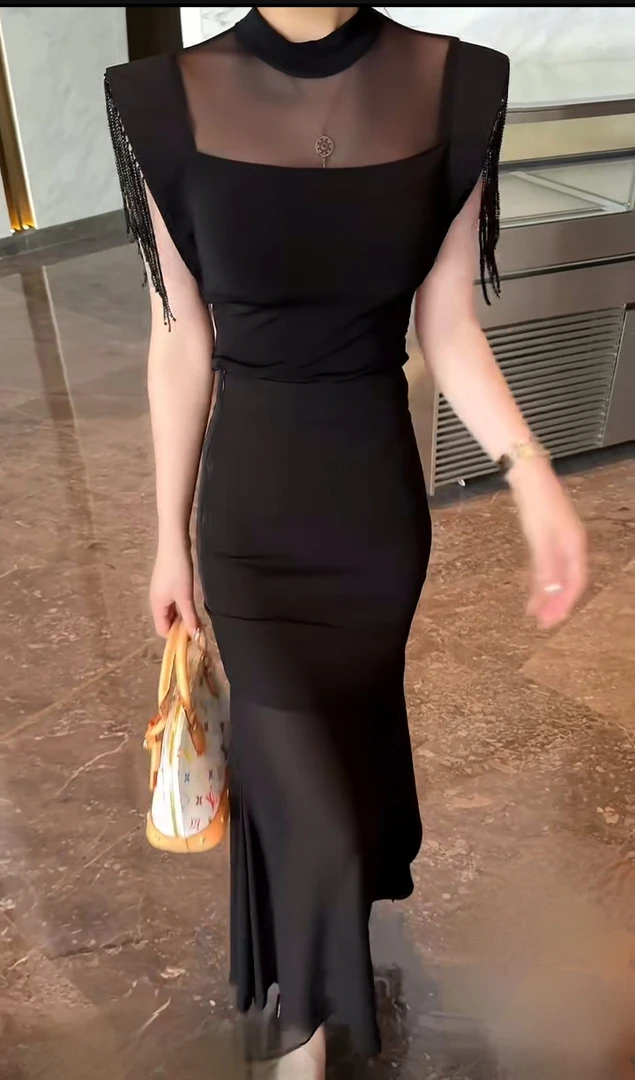 女神范高级感气质夏季新款洋气流苏设计感小众上衣