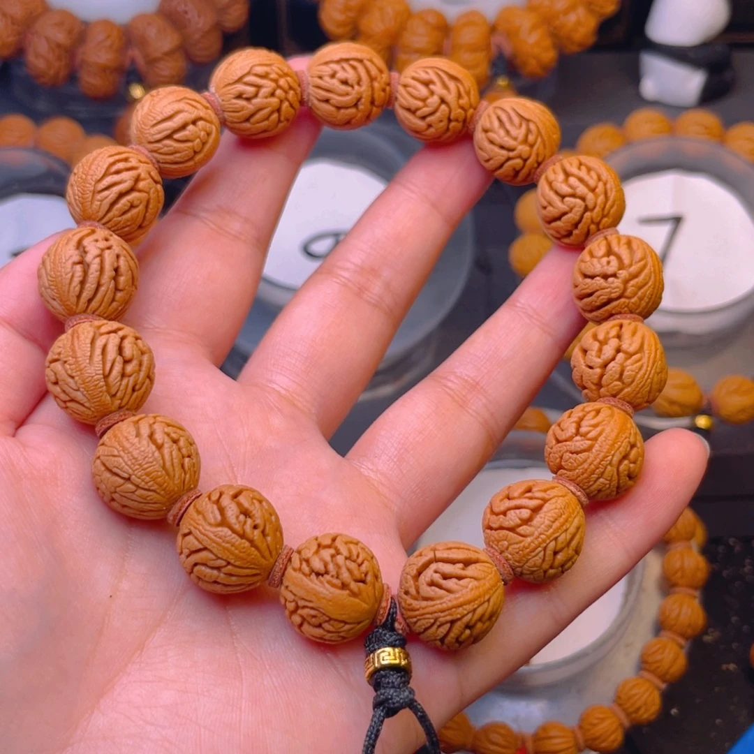 桃核吊坠龙鳞绣球1.5+