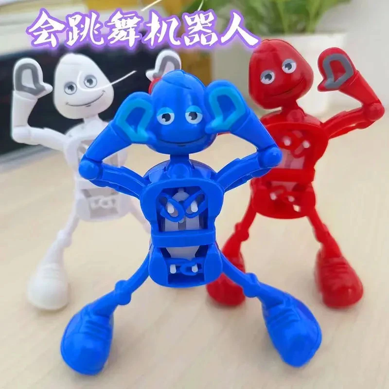 搞怪跳舞发条摆件机器人摇摆跳舞小玩具摇摆机器人大学生搞怪