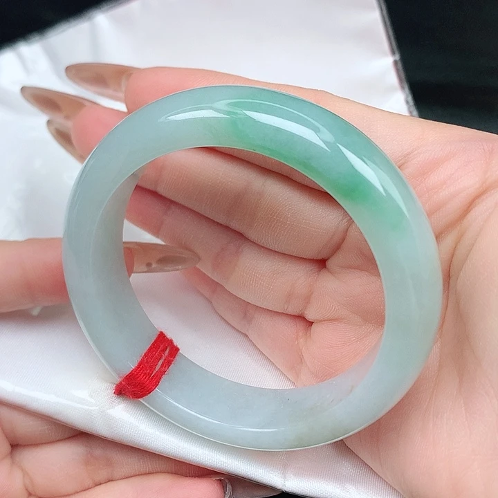 未镶嵌手镯翡翠轮胎镯 55
