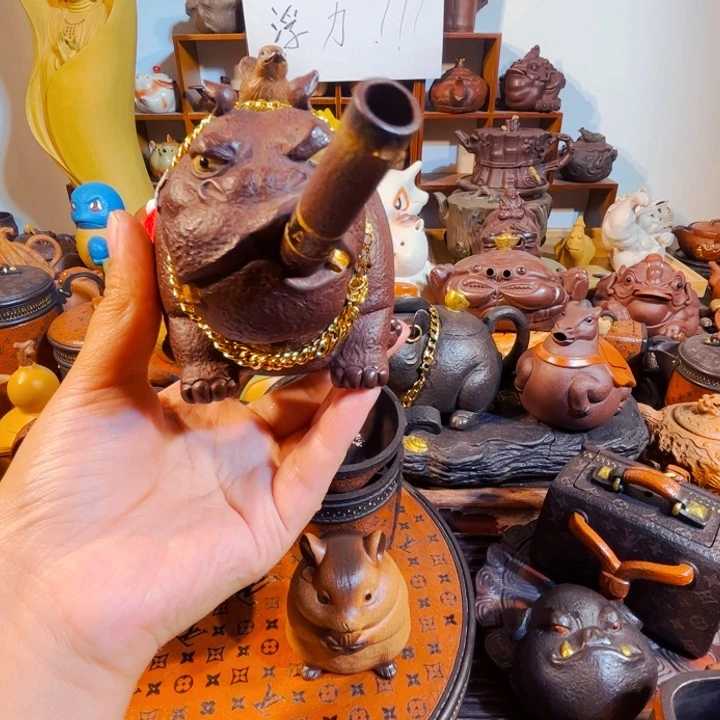 绝***）茶壶紫砂纯手工制作过程就是