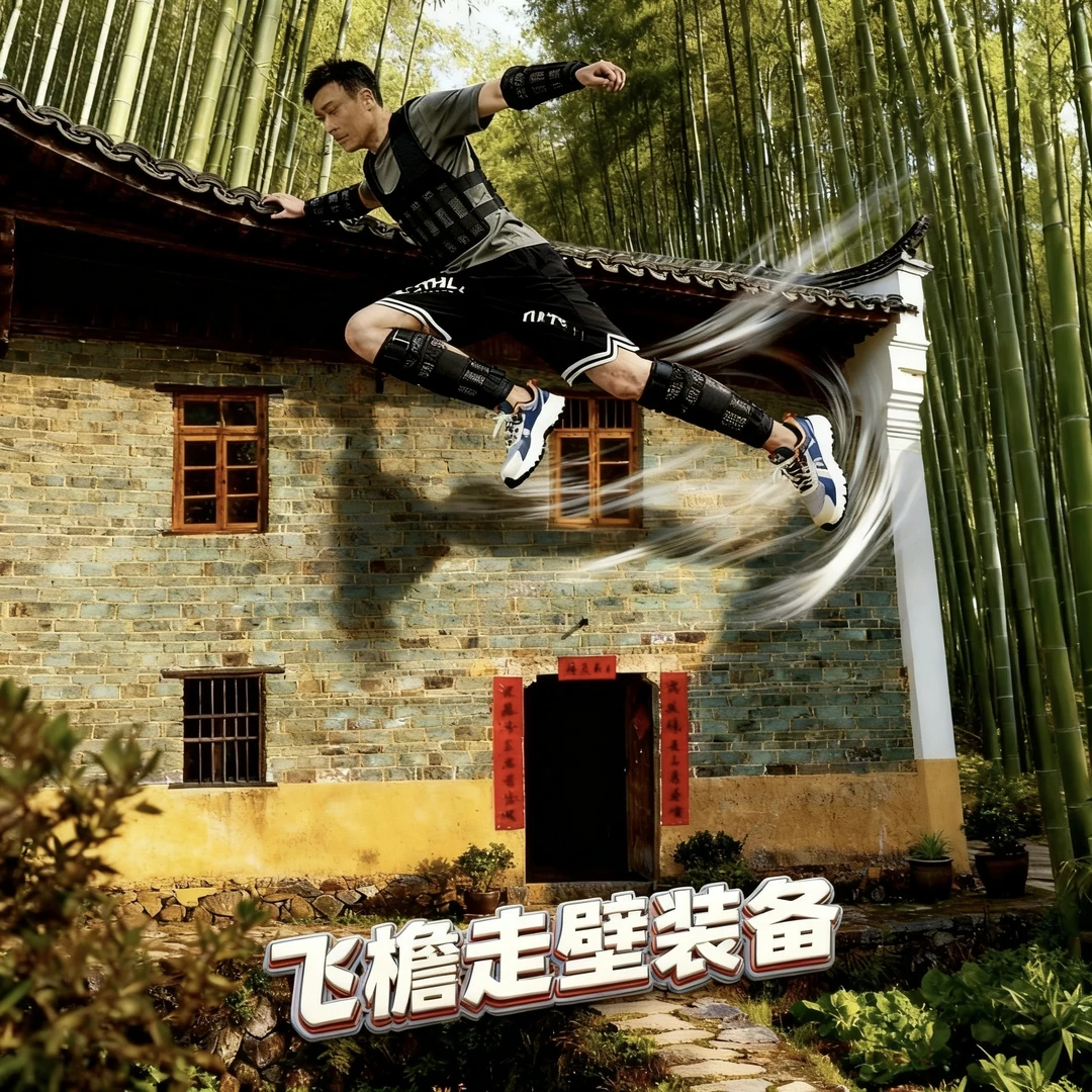 飞檐走壁装备钢板绑腿沙袋负重装备跑步沙袋隐形铅块可调透气