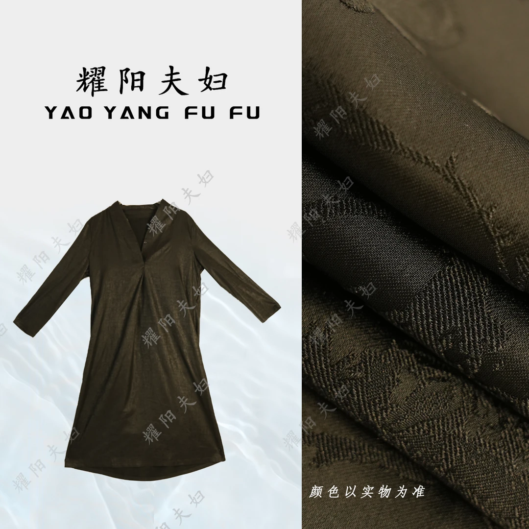 QBQ032新中式复古时尚连衣裙