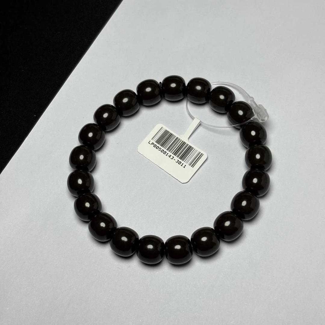 【吉玉0143-3011】和田玉草花糖手串9x10mm