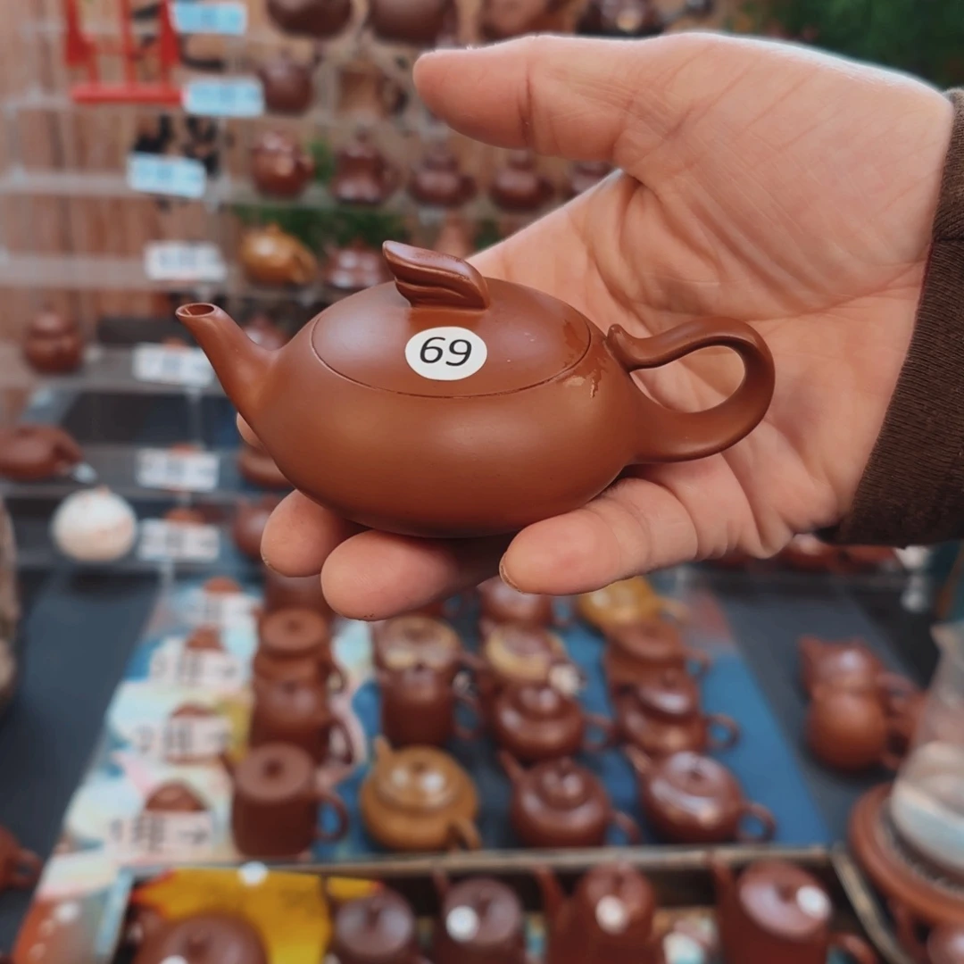朱泥茶壶朱泥茶壶微瑕40