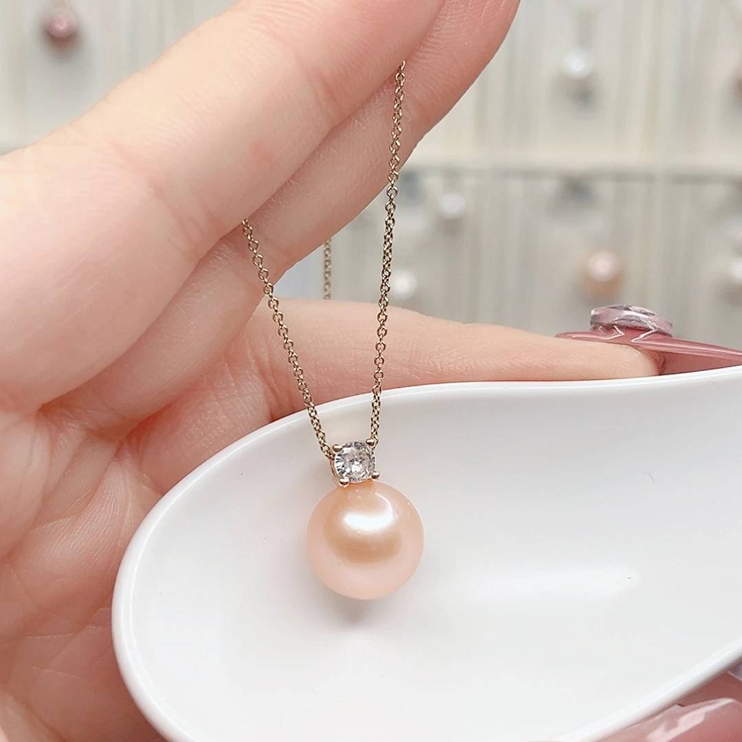 合金吊坠(赠链)淡水珍珠