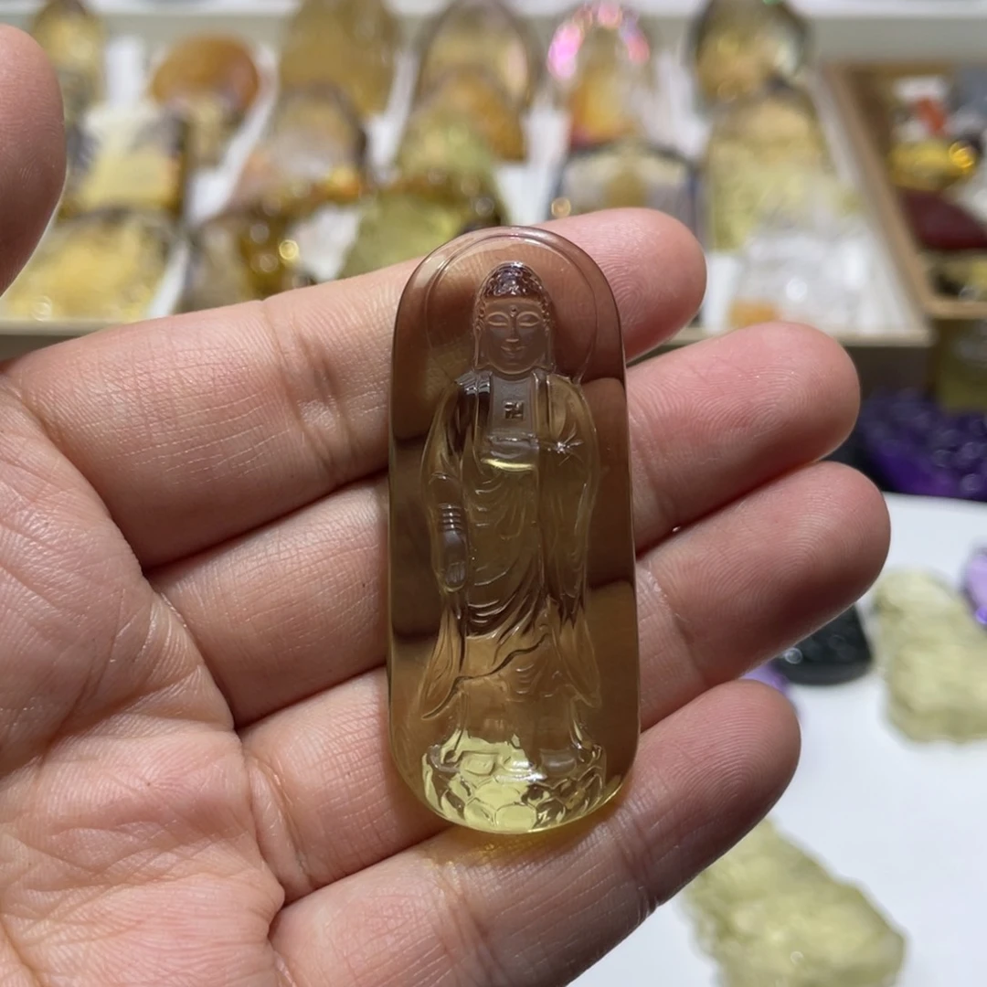 水晶颈饰未镶嵌定制