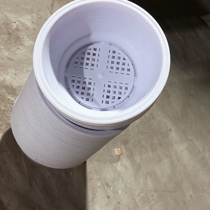 15公分白色韩盆20个