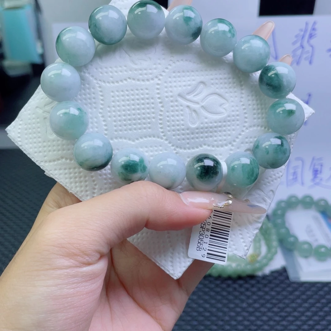 未镶嵌定制翡翠珠串