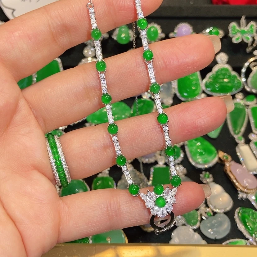 【闪购商品】翡翠未镶嵌颈饰天然翡翠