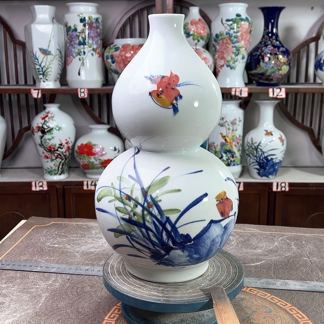 陶摆件景德镇陶瓷葫玉