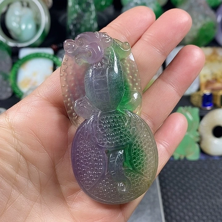 紫金钵盂菩提吊坠