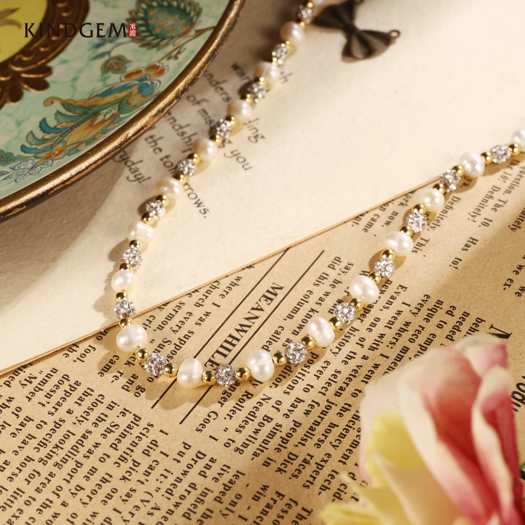 铜合金锆石项链 轻奢气质高级感简约项链（40cm）BV66XIPC-28478