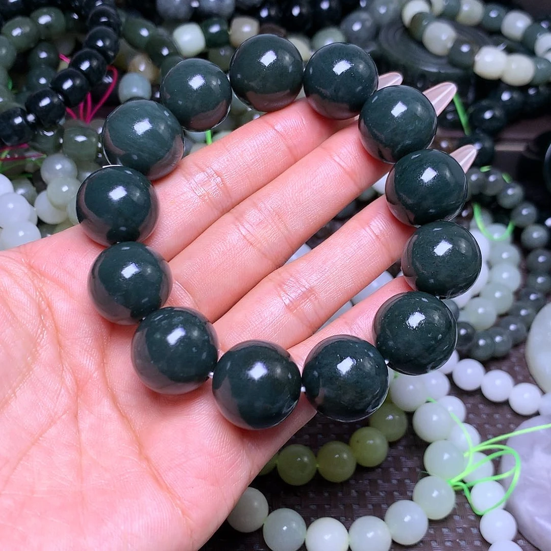 【闪购商品】手串未镶嵌和田玉卡18