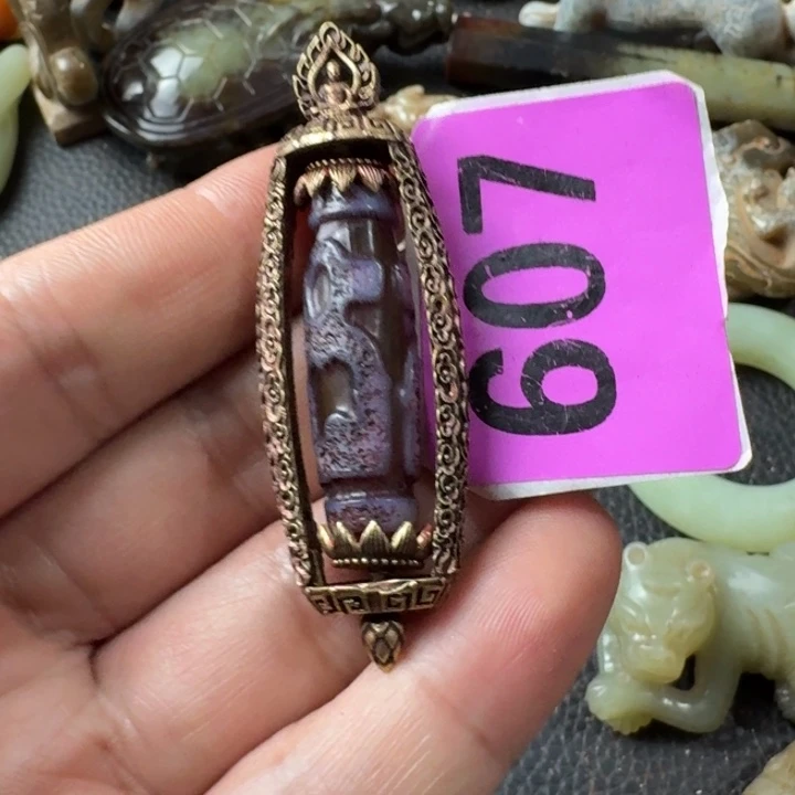 玛瑙/玉髓颈饰合金