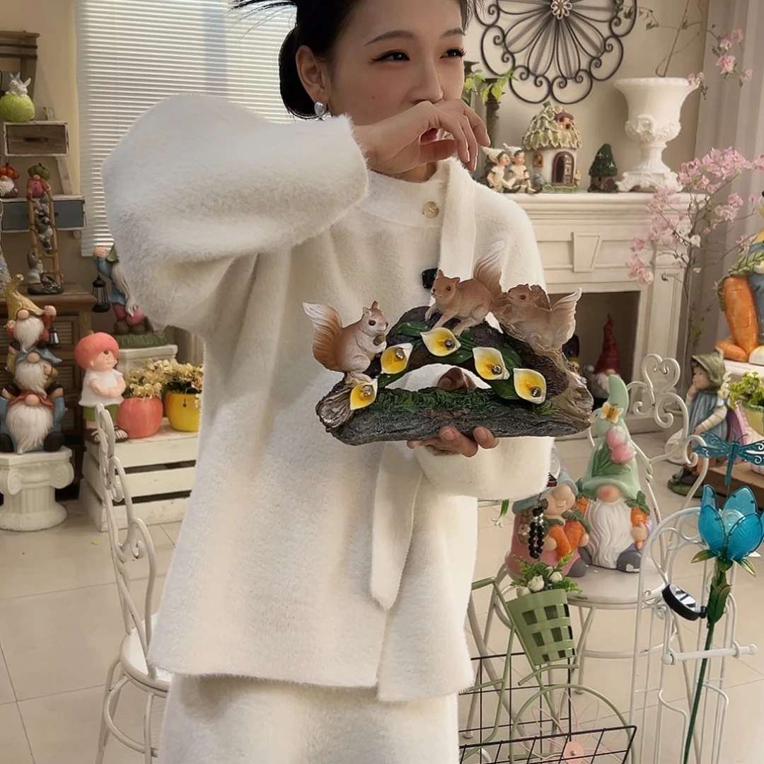 花园摆件红红火火