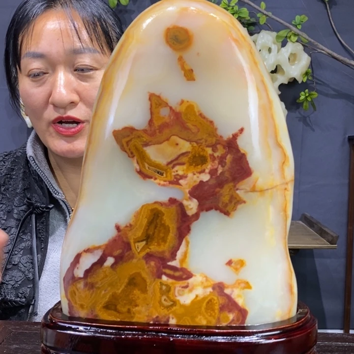 石材精品古青石摆件