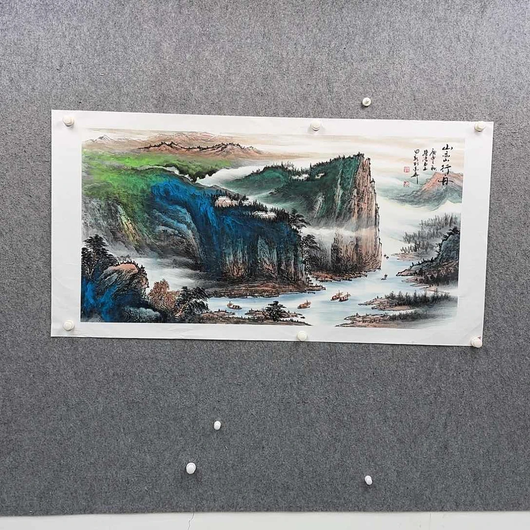 书法作品多次参加