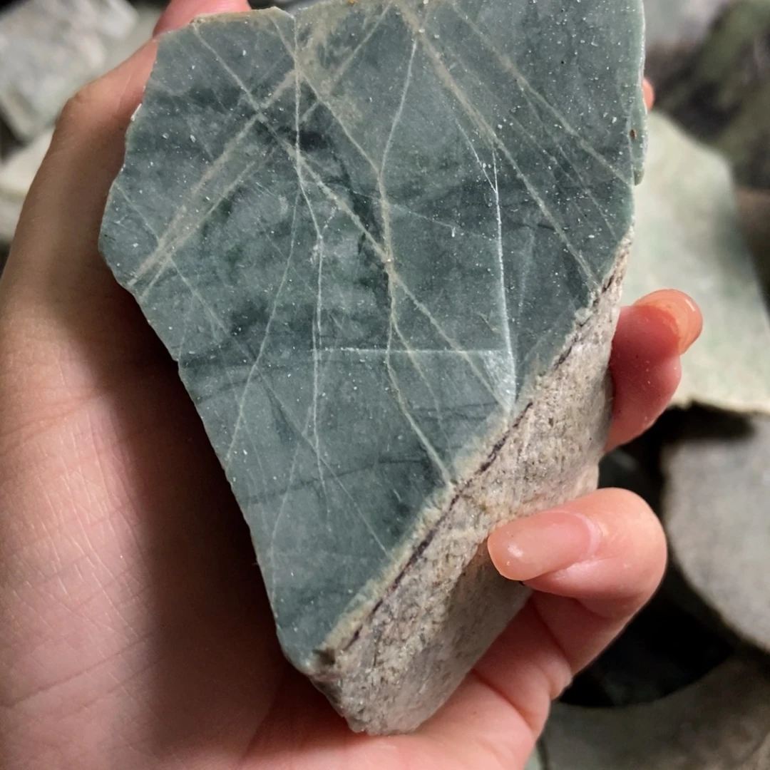 翡翠未镶嵌挂件天然翡翠