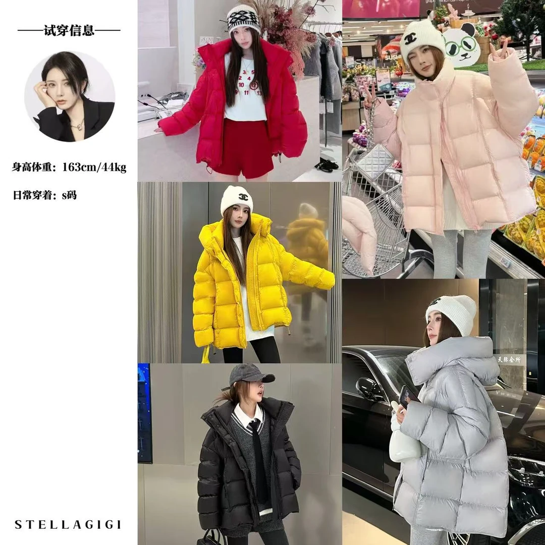 SG / 杨依姗 AW 云朵零压 90鸭绒可拆卸连帽羽绒服WT-20242720