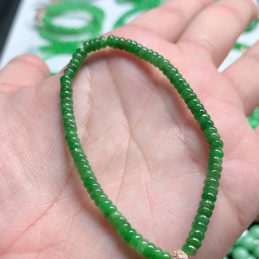 翡翠未镶嵌手链翡翠