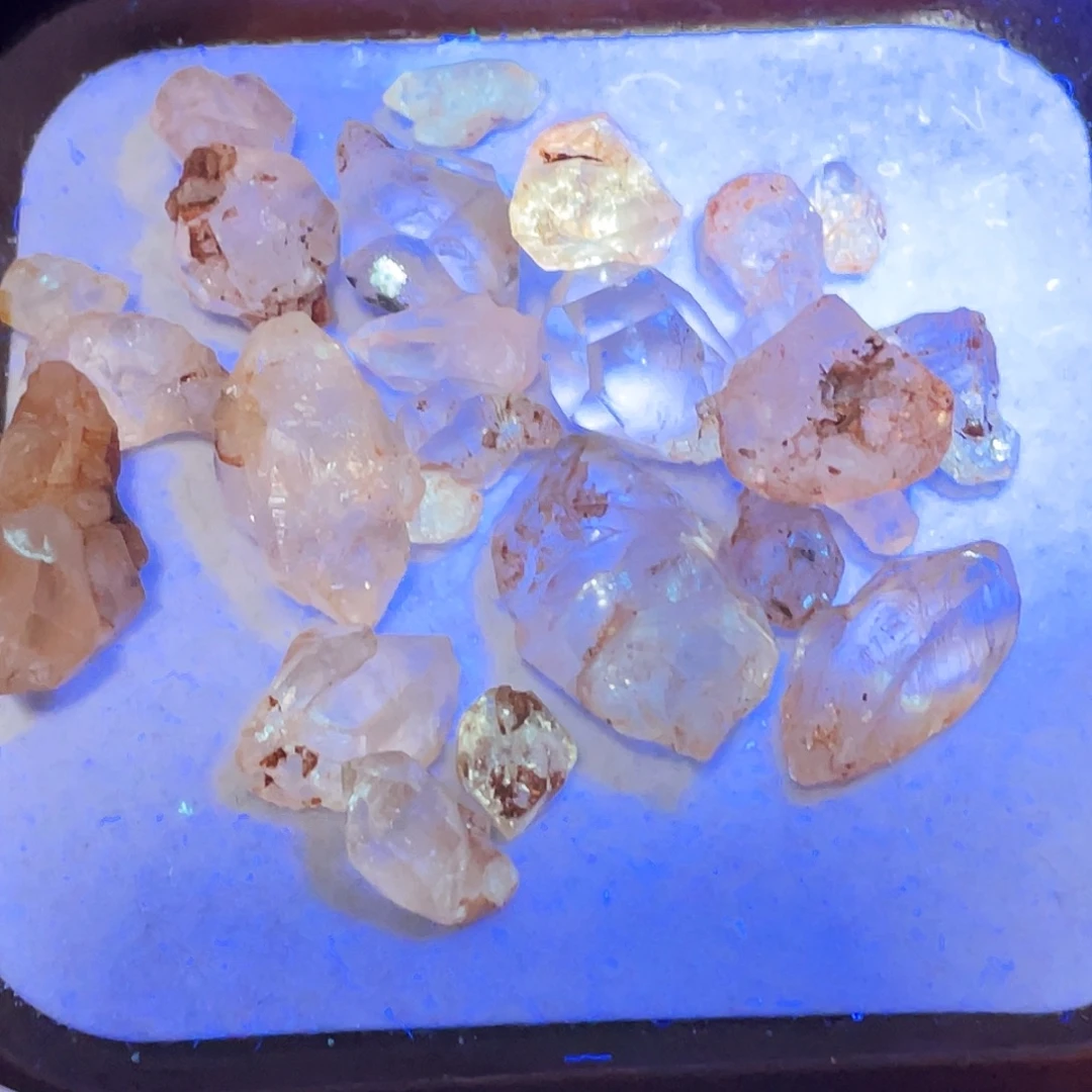 水晶未镶嵌珠宝半成品8油胆闪灵