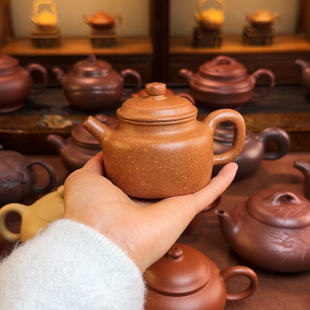紫砂茶壶雲****）德钟壶，降坡泥