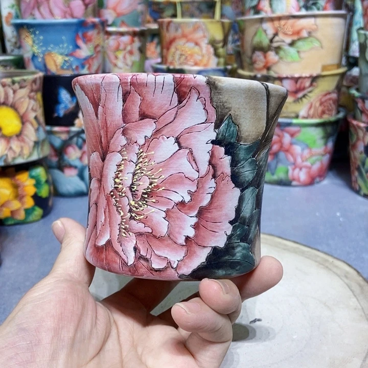 景德镇艺术手绘作品