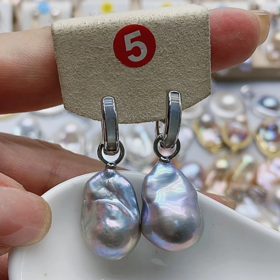 【闪购商品】淡水珍珠发饰银S925镶嵌