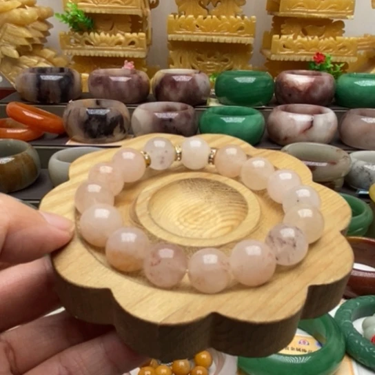 未镶嵌手镯石英质玉