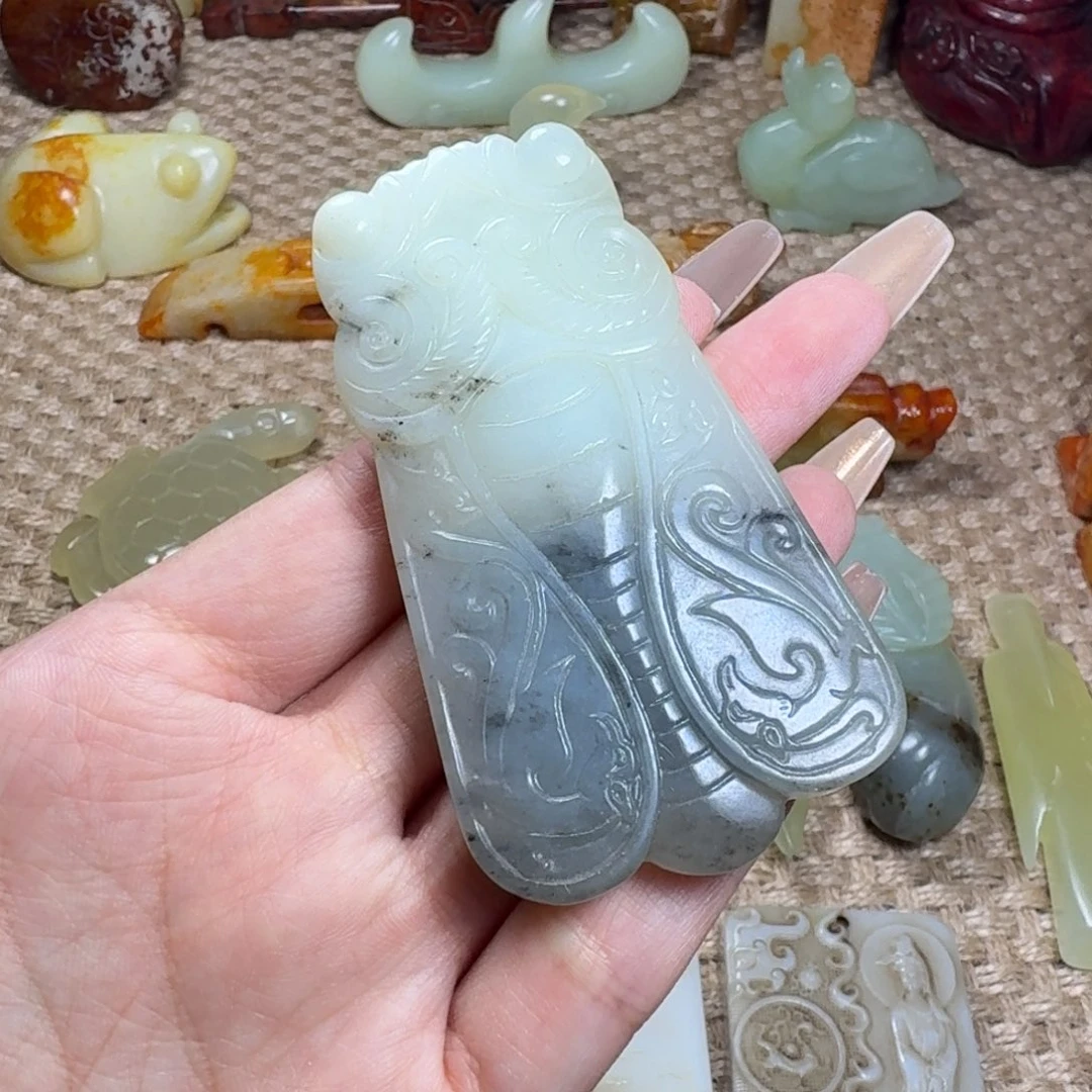 吊坠白玉菩提挂件