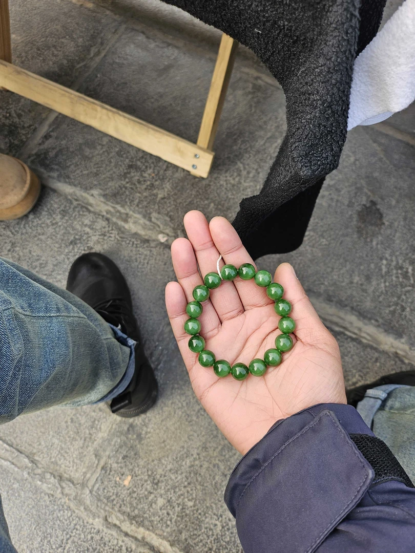 和田玉手串高端奢华款