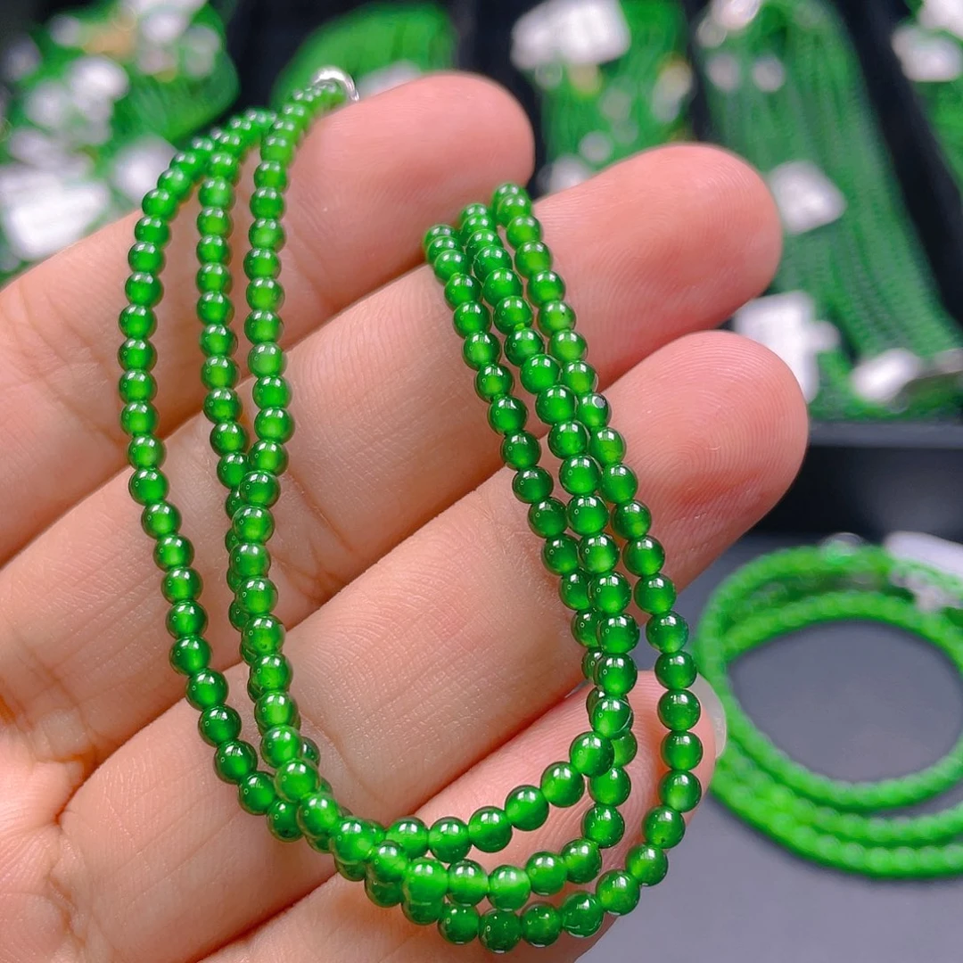 翡翠未镶嵌颈饰88888889888888