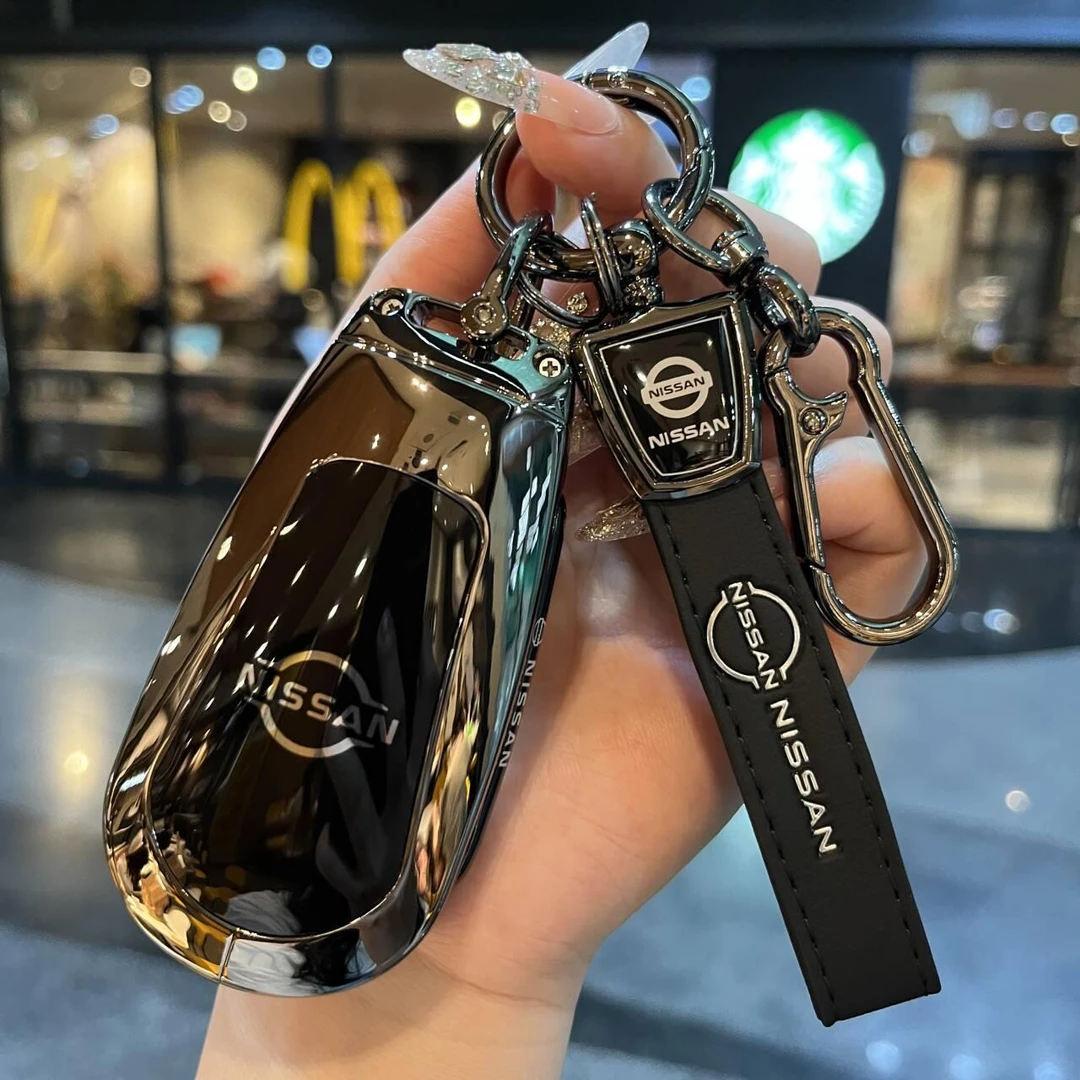 适用于2025款日产N7钥匙套日产n7高端汽车改装保护壳高级金属扣包