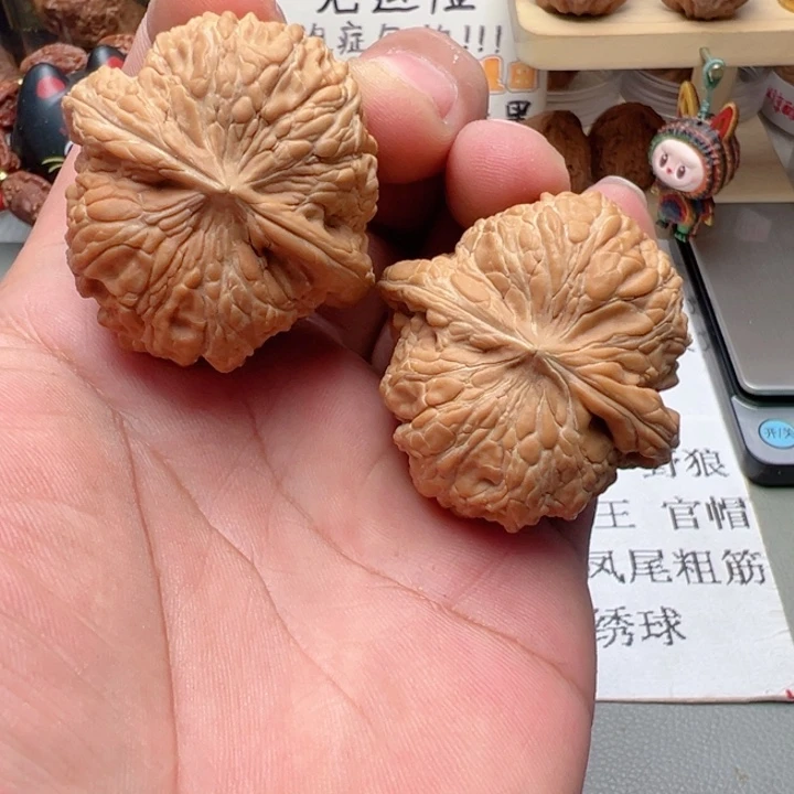 吊坠文玩核桃44尺门墩