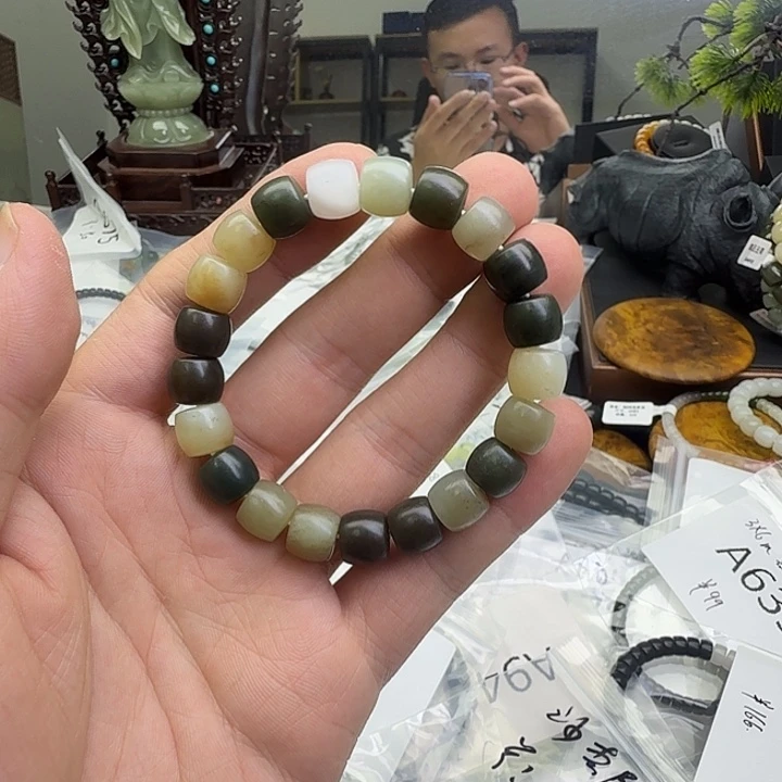 未镶嵌手串和田玉