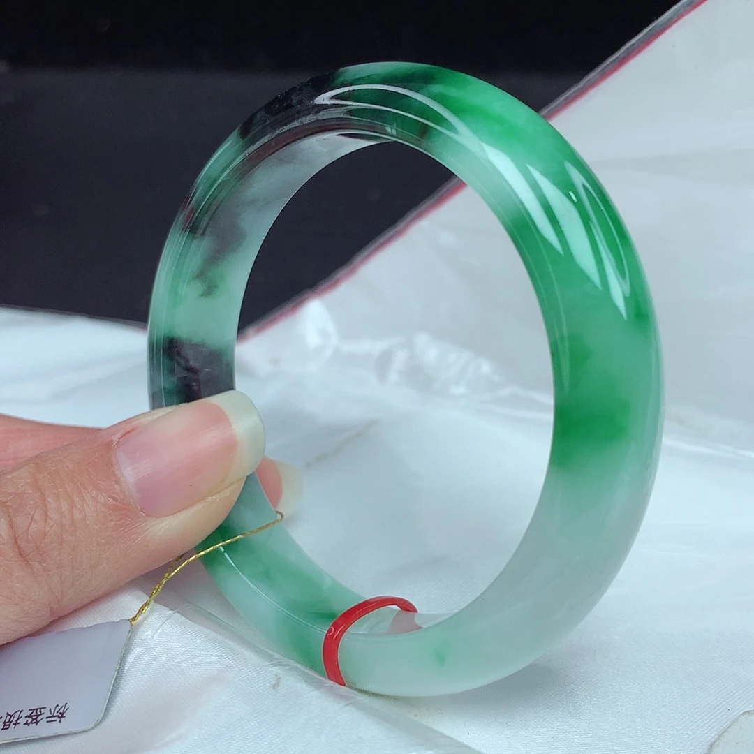 翡翠手镯未镶嵌55圈2786