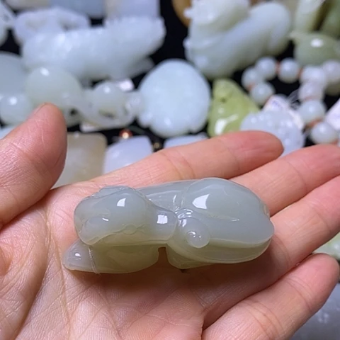 吊坠(不含链)未镶嵌和田玉