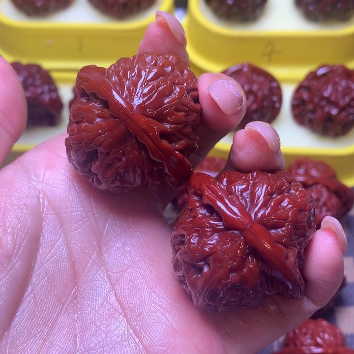 文玩核桃把件用****0白狮子40