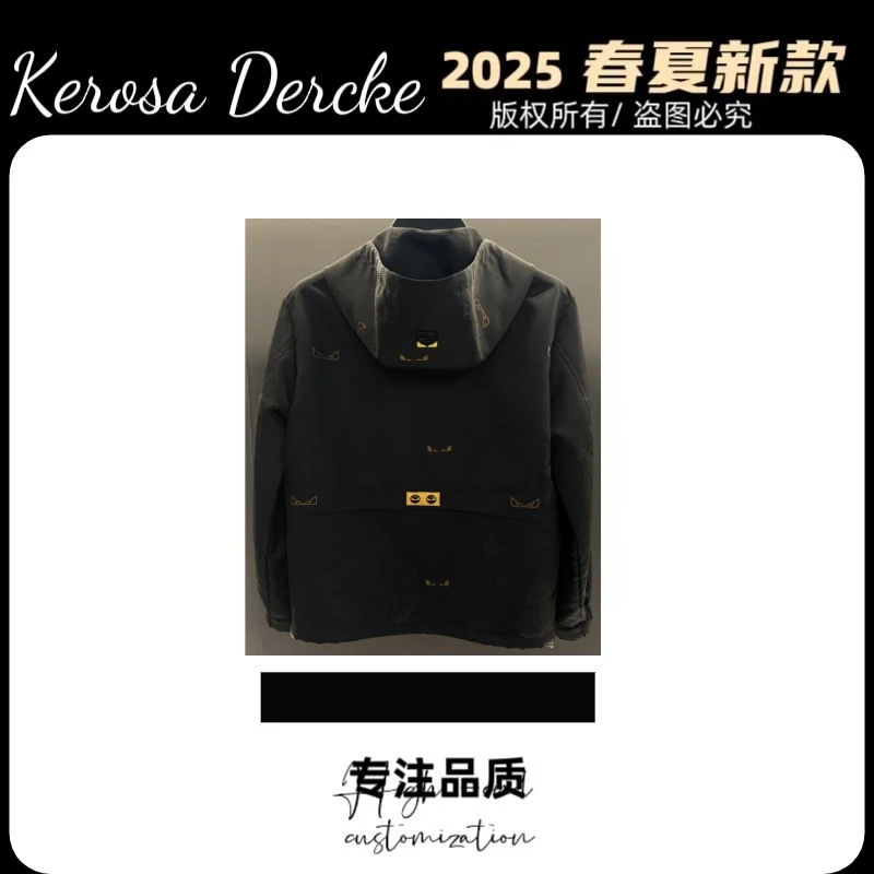 Ladde Verna【青风专属-XU330】25年秋季新款时尚连帽夹克外套