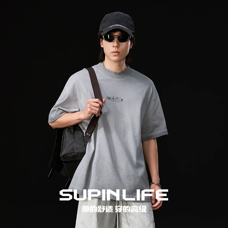 【SUPIN LIFE】25夏季新款T恤SPADT523025AM-SPADT523025BM