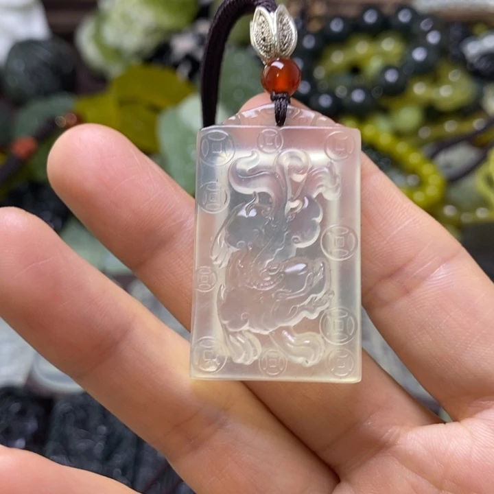 岫玉未镶嵌岫玉颈饰