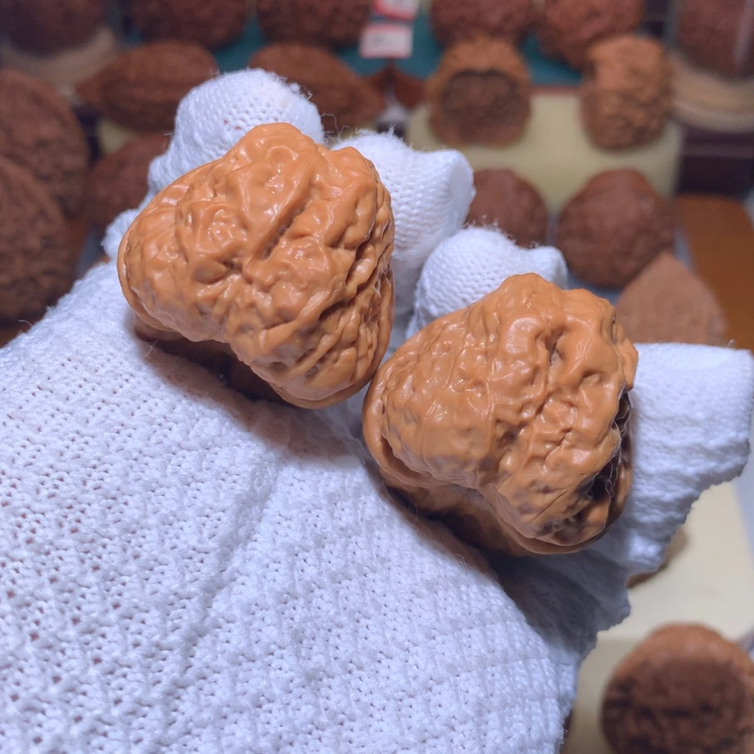 文玩核桃把件精品三角蛙