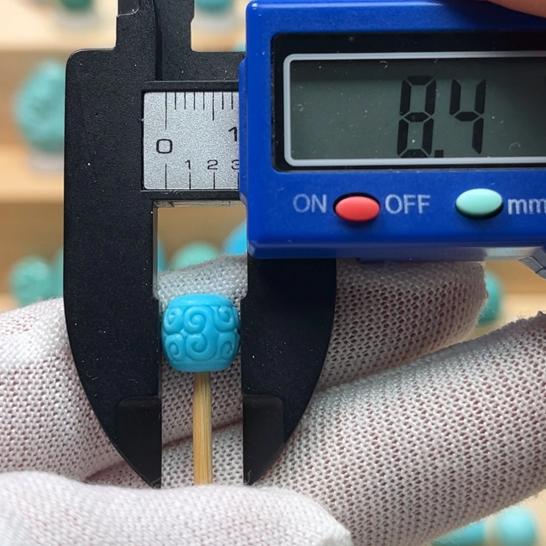 绿松石未镶嵌回纹老型